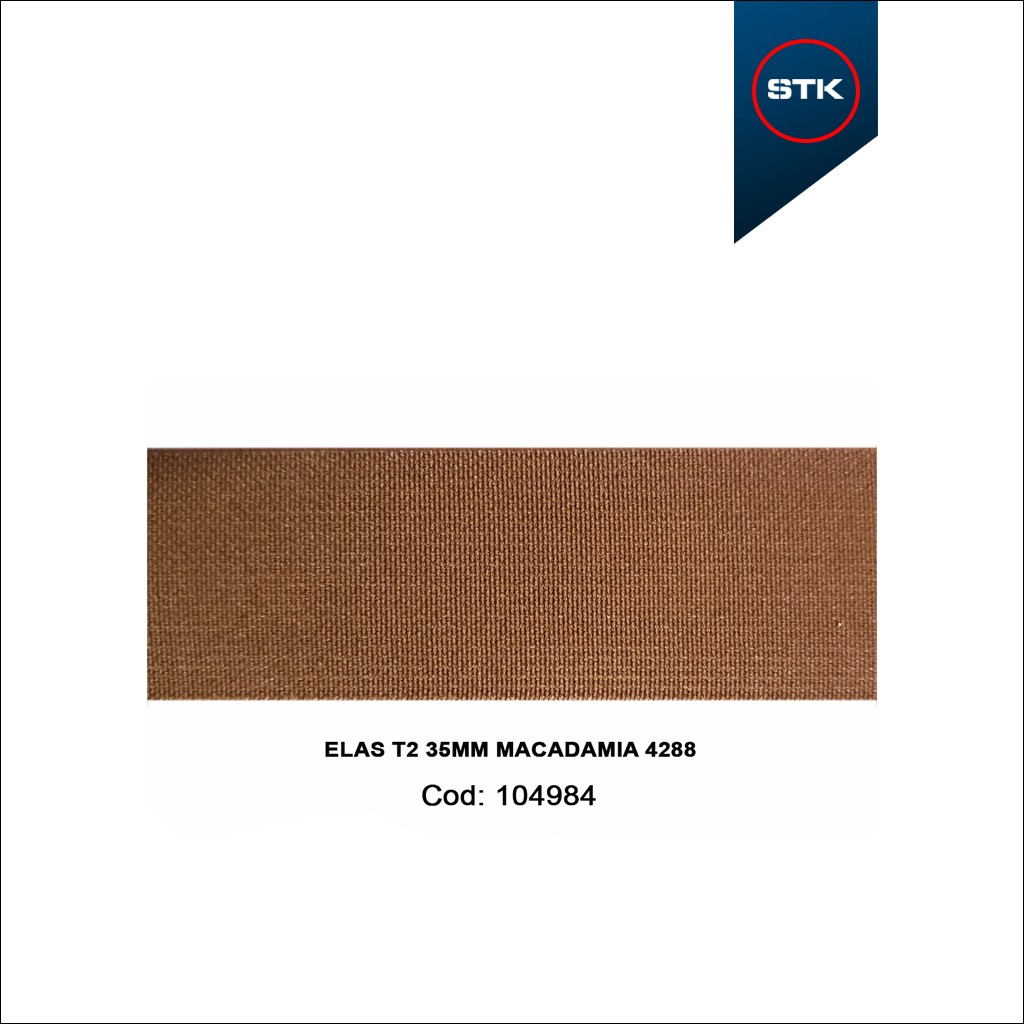 ELÁSTICO STK 187 T2 35MM MACADAMIA 4288