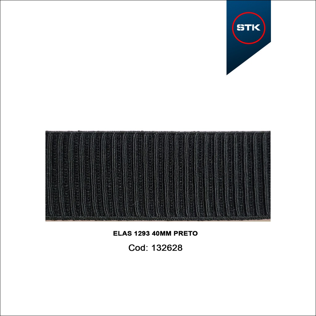 ELÁSTICO STK 1293 40MM PRETO