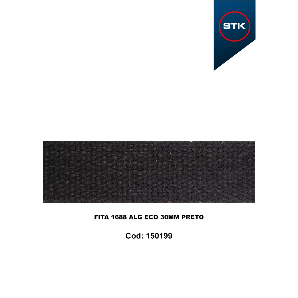 FITA 1688 ALG ECO 30MM PRETO