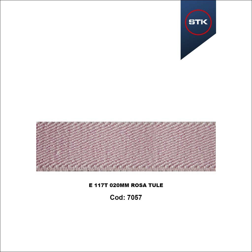 ELASTICO 117T 20MM ROSA TULE 